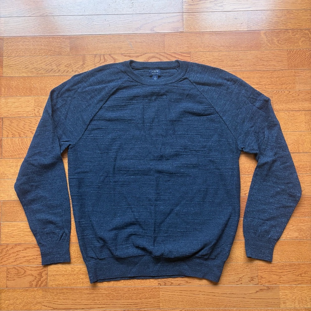 J Crew Crewneck Sweater Navy Pullover